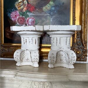 Pair of Distressed Sconces